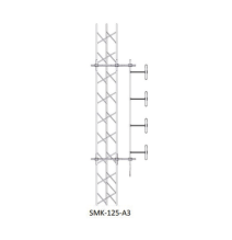 SINCLAIR SMK125A3 SMK-125-A3 Montaje Lateral Ajustable en Kit para mástil de Antenas