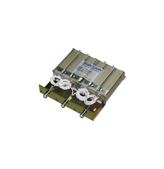 SINCLAIR MR256BE6010 MR256B-E6010 Duplexer Móvil Rechazo de Banda 155-174 MHz 6 Cavid