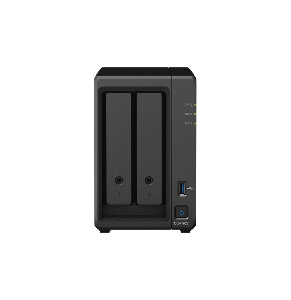 SYNOLOGY DVA1622 DVA1622 Deep Learning serie NVR de 2 Bahías / Servicio Nube Gratis (
