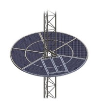 SYSCOM TOWERS SOM90 SOM-90 Sistema Antiescala tipo Sombrilla para Torre STZ90G.