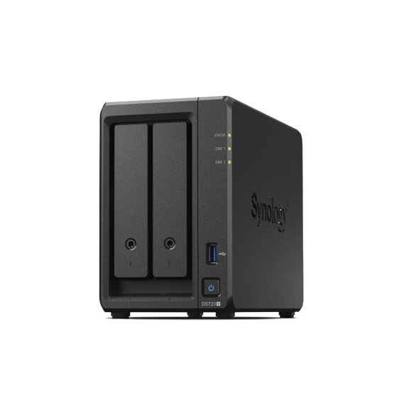 SYNOLOGY DS723PLUS DS723PLUS Servidor NAS de 2 Bahías (Expandible a 7 Bahías) / Hasta