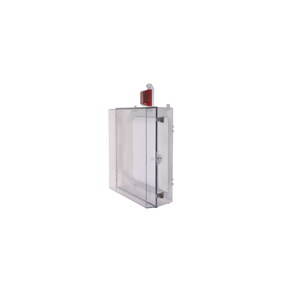 STI STI7554 STI-7554 Gabinete Grande de Policarbonato Transparente Súper Resistente c