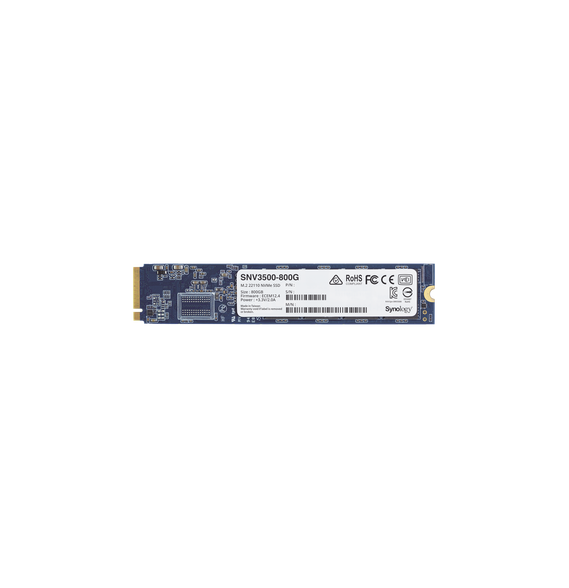 SYNOLOGY SNV3500800G SNV3500800G SSD 800GB NVMe M.2 22110 diseñada para Synology NAS