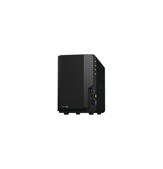 SYNOLOGY DS218PLUS DS218PLUS Servidor NAS de escritorio con 2 bahías / Hasta 24 TB /