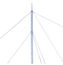 SYSCOM TOWERS KTZ30E009P KTZ-30E-009P Kit de Torre Arriostrada de Techo de 9 m con Tr