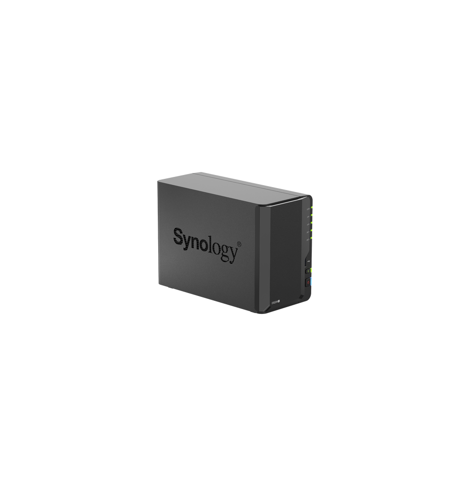 SYNOLOGY DS224PLUS DS224PLUS Servidor NAS de 2 Bahías / Servicio Nube Gratis (P2P) /