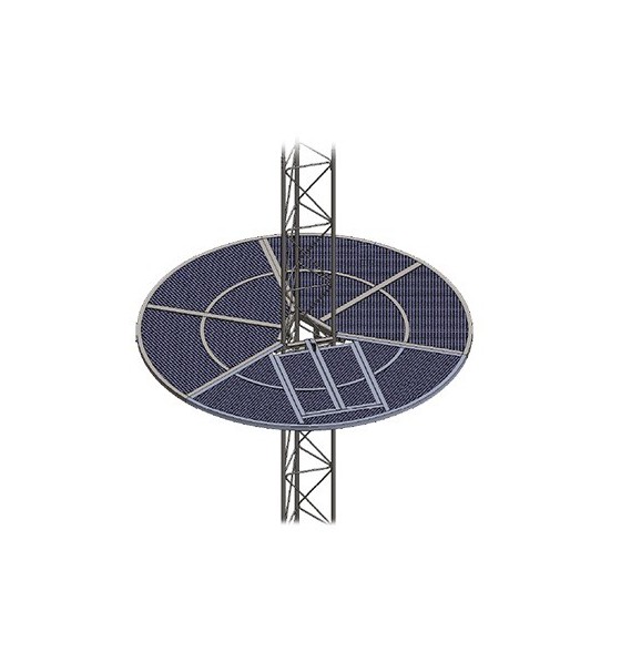 SYSCOM TOWERS SOM45 SOM-45 Sistema Antiescala tipo Sombrilla para Torre STZ45.