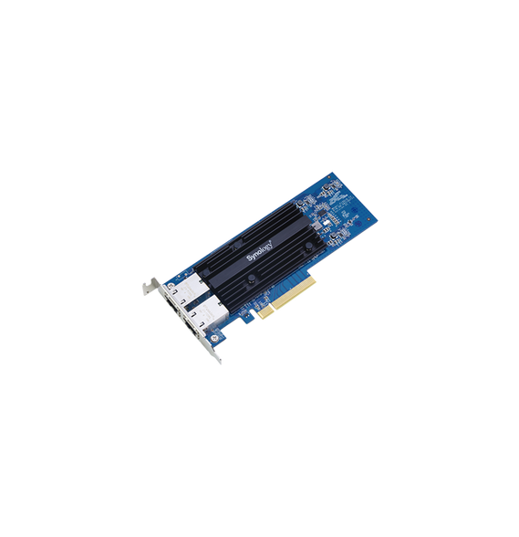 SYNOLOGY E10G18T2 E10G18T2 Tarjeta de 2 puertos Ethernet 10GBASE-T/NBASE-T para servi