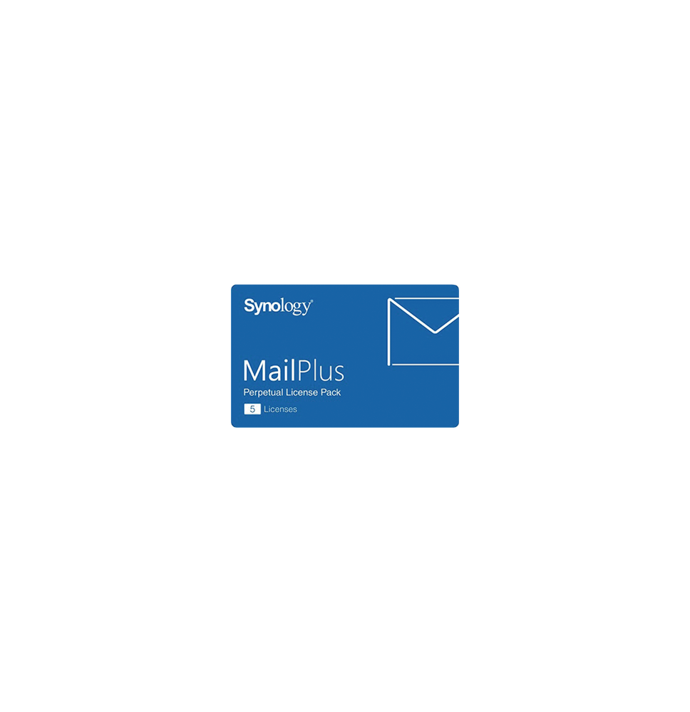 SYNOLOGY MAILPLUS5 MAILPLUS5 Licencia para 5 cuentas de correo electronico