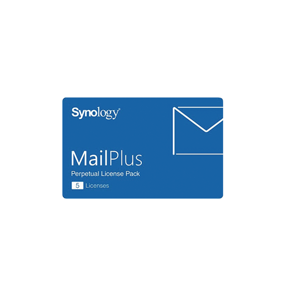 SYNOLOGY MAILPLUS5 MAILPLUS5 Licencia para 5 cuentas de correo electronico