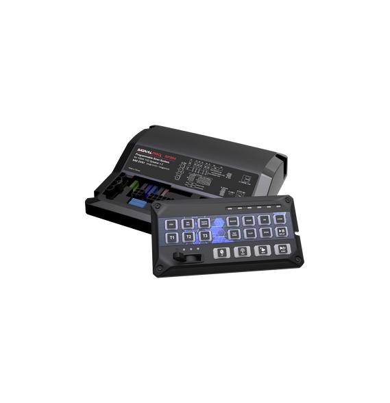 SIGNALPRO SP204R SP204R Sirena Vehicular de 200W de Potencia Con Controlador de Panel