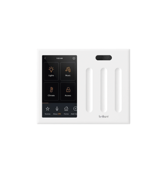 BRILLIANT BHA120USWH3C BHA120USWH3C Control touch desde su pantalla en pared compatib