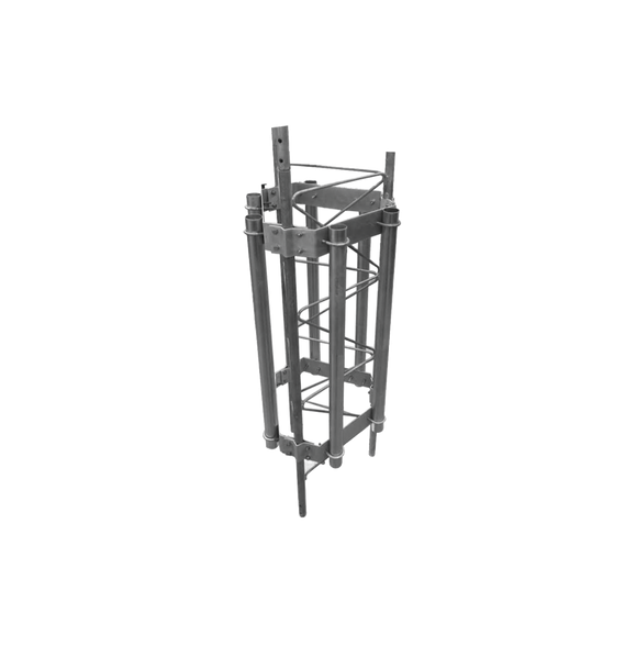 SYSCOM TOWERS SMHEX45G SM-HEX-45G Herraje para 6 antenas sectoriales compatible con t