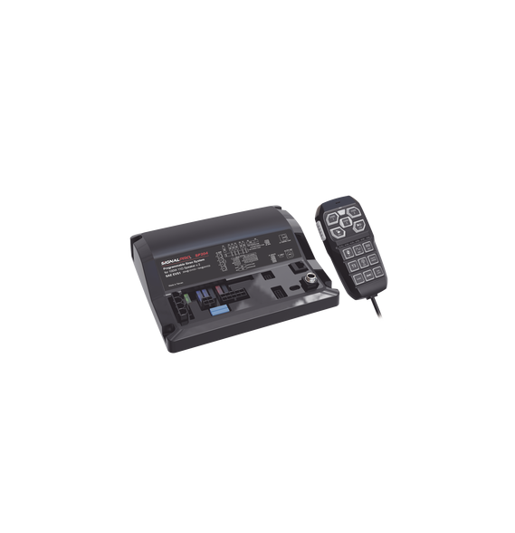 SIGNALPRO SP204 SP204 Sirena Vehicular de 200W de Potencia Con Controlador Unimando d