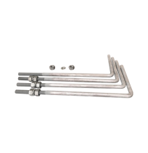 SYSCOM TOWERS MSC30A15 MSC-30A-1.5 Poste de Acero Galvanizado para Videovigilancia 1.