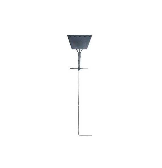 SYSCOM TOWERS SAZ60G SAZ-60G Ancla tipo Paleta con Redondo 3/4 placa de 1/2 195 cm de