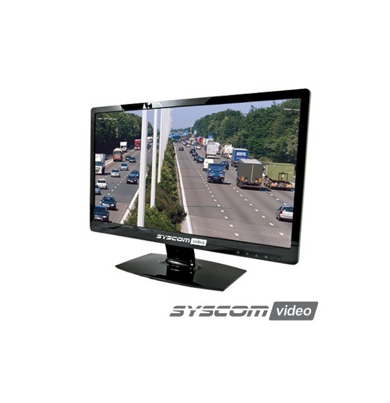 SYSCOM VIDEO EPMON24 EPMON24 Monitor LCD 24 (23.6 Visible) Profesional para CCTV