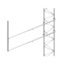 SYSCOM TOWERS SBL90G SBL90G Brazo tipo F para tramos STZ-90G galvanizado por Inmersió