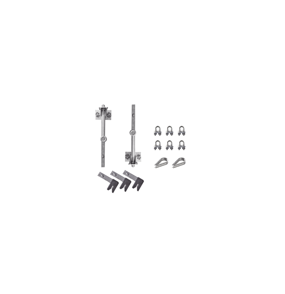 SYSCOM TOWERS KITLV60 KIT-LV60 Kit de Línea de Vida para Torres STZ45G hasta 60 metro