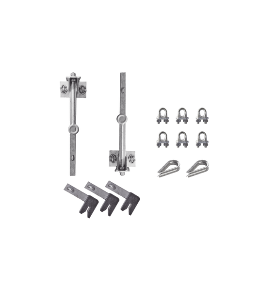 SYSCOM TOWERS KITLV60 KIT-LV60 Kit de Línea de Vida para Torres STZ45G hasta 60 metro
