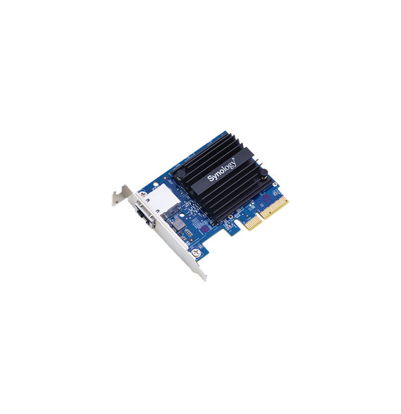 SYNOLOGY E10G18T1 E10G18T1 Tarjeta de 1 puerto Ethernet 10GBASE-T/NBASE-T para servid