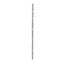 SYSCOM TOWERS MAST1030 MAST-1030 Mástil seccionado de 10.30 m x 48 mm ced 30 galvaniz