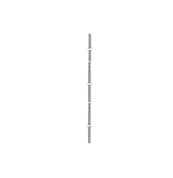SYSCOM TOWERS MAST1030 MAST-1030 Mástil seccionado de 10.30 m x 48 mm ced 30 galvaniz
