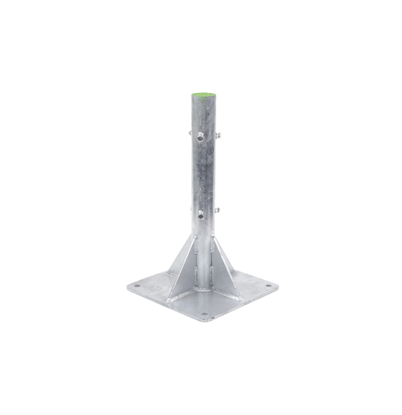 SYSCOM TOWERS SLMBA6G SLM-BA-6G Base para Mástil Hasta 2 con Opresores Base de 50 x 5