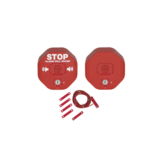 STI STI6404 STI-6404 Alarma multifunción Exit Stopper® con bocina remota para puertas