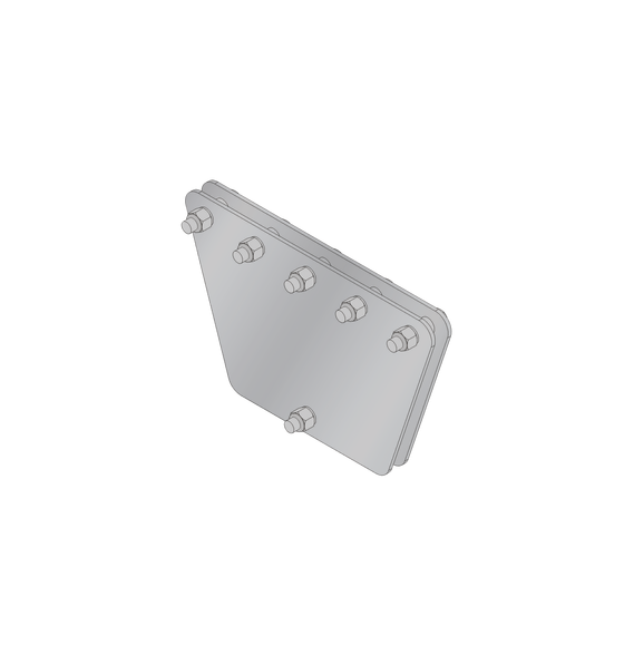 SYSCOM TOWERS SP303050G SP-303050-G Placas igualadoras con tornillería y separadores