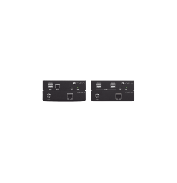 ATLONA ATUSBEX100KIT AT-USB-EX100-KIT Kit extensor de señal USB 2.0 de alta velocidad