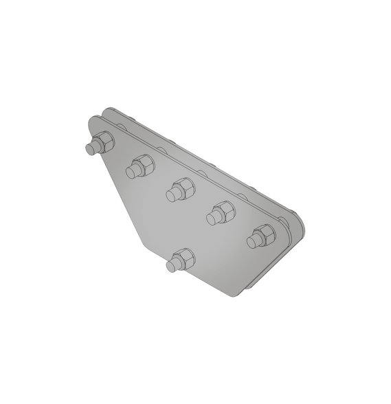 SYSCOM TOWERS SP202050G SP-202050-G Placas igualadoras con tornillería y separadores