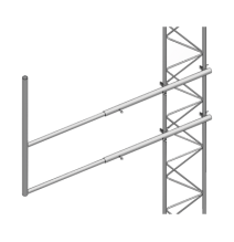 SYSCOM TOWERS SBL60G SBL60G Brazo tipo F para tramos STZ-60G galvanizado por inmersió