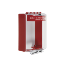 STI STI13220FRES STI-13220FR-ES Cubierta Universal con Sirena y Espaciador Texto de I