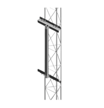 SYSCOM TOWERS SFM1MG SFM-1MG Mástil Robusto de 1 metro para Instalación en torre de t