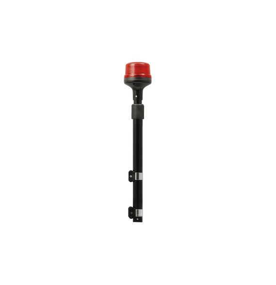 SIGNALPRO SPT16R SPT16R Luz Telescópica para Motocicletas 8 LED Roja SAE Clase I