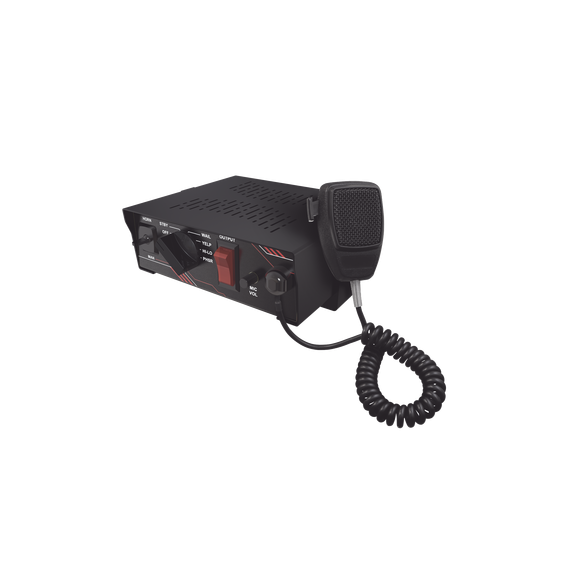 SIGNALPRO SP101 SP101 Sirena Vehicular de 100W de Potencia Con Switch Giratorio de 6