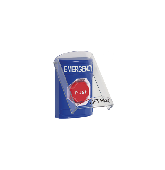 STI SS24A2EMEN SS24A2EM-EN Botón de Emergencia con Bocina de Advertencia Integrada Te