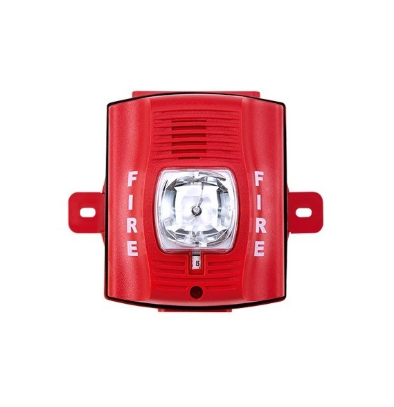 SYSTEM SENSOR P2RK P2R-K Sirena con Lámpara Estroboscópica / para Exterior / a 2 Hilo