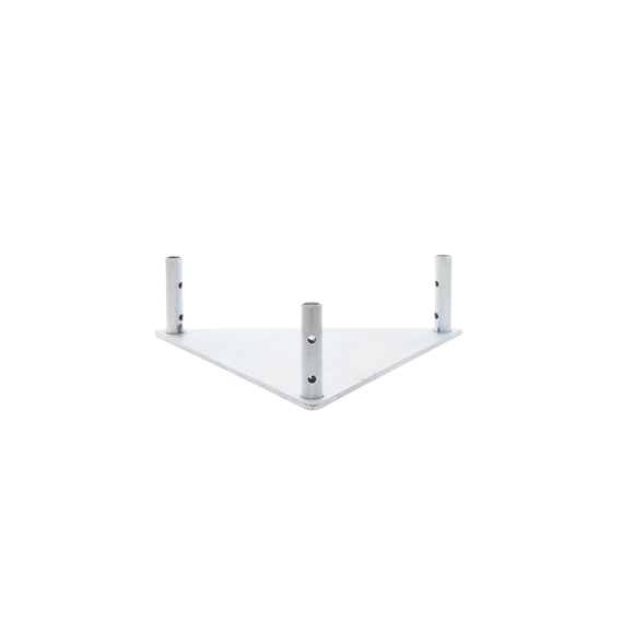 SYSCOM TOWERS SBZ45 SBZ-45 Base Triangular para Tramo STZ45 Galvanizado Electrolítico