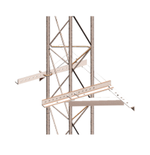 SYSCOM TOWERS SMPMG SM-PM-G MONTAJE SUJETADOR A/PARED P/TRAMO STZ30G/35G/45G GALV. IN