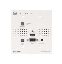 ATLONA ATHDVS150TXWP AT-HDVS-150-TX-WP Transmisor HDBaseT de placa de pared para HDMI