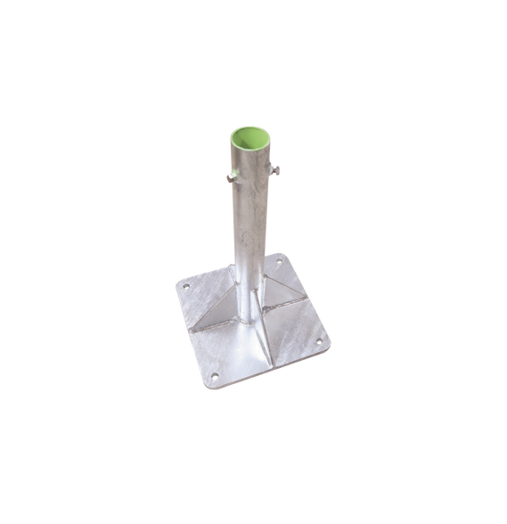 SYSCOM TOWERS SLMBA7G SLM-BA-7G Base para Mástil Hasta 2 con Opresores Base de 30 x 3