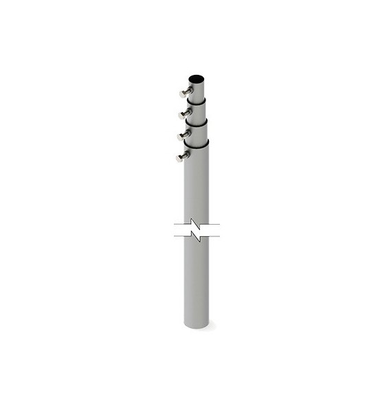 SYSCOM TOWERS SLM12 SLM-12 Mástil Telescópico de 12 m. (Requiere accesorios de Instal