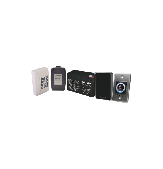 Syscom CONTACTLESS1 CONTACTLESS1 Kit sin contacto tarjeta Virtual de ROSSLARE Con lec