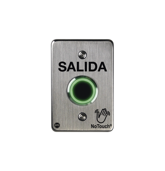 STI NTSS101ES NT-SS101-ES Interruptor IR NoTouch® de Acero Inoxidable Salida Única SA