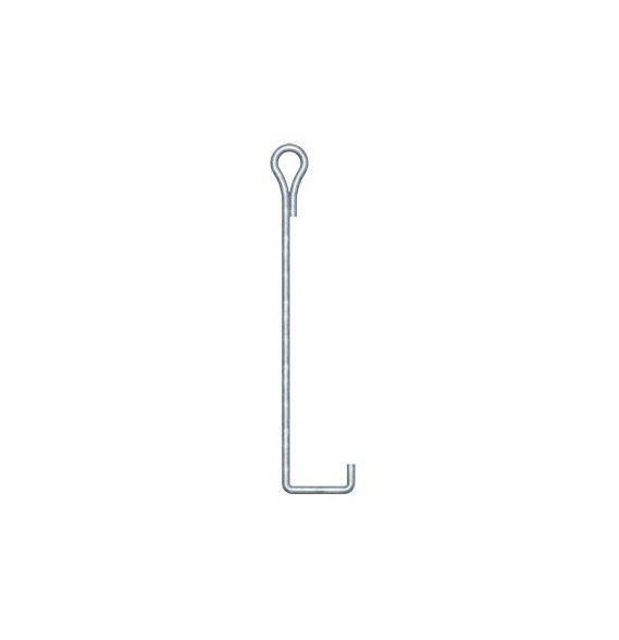 SYSCOM TOWERS SAP02JG SAP-02-JG Ancla para Retenida para Suelo con Ojo Galvanizado po