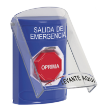 STI SS24A9EXES SS24A9EXES Botón de Salida de Emergencia Texto en Español Tapa Protect