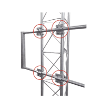 SYSCOM TOWERS SBLUEGBRA S-BLUE-G-BRA 4 pzs. de Herraje Individual Tubo - Tubo compati