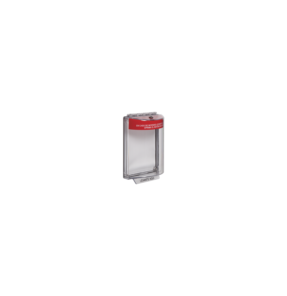 STI STI13010FRES STI-13010FR-ES Cubierta Universal Transparente Texto de Incendio en STI STI13010FRES STI-13010FR-ES Cubierta Universal Transparente Texto de Incendio en